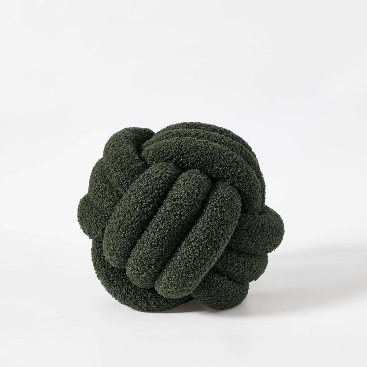 Dusklia - Knot Sofa Cushion - Forest Green