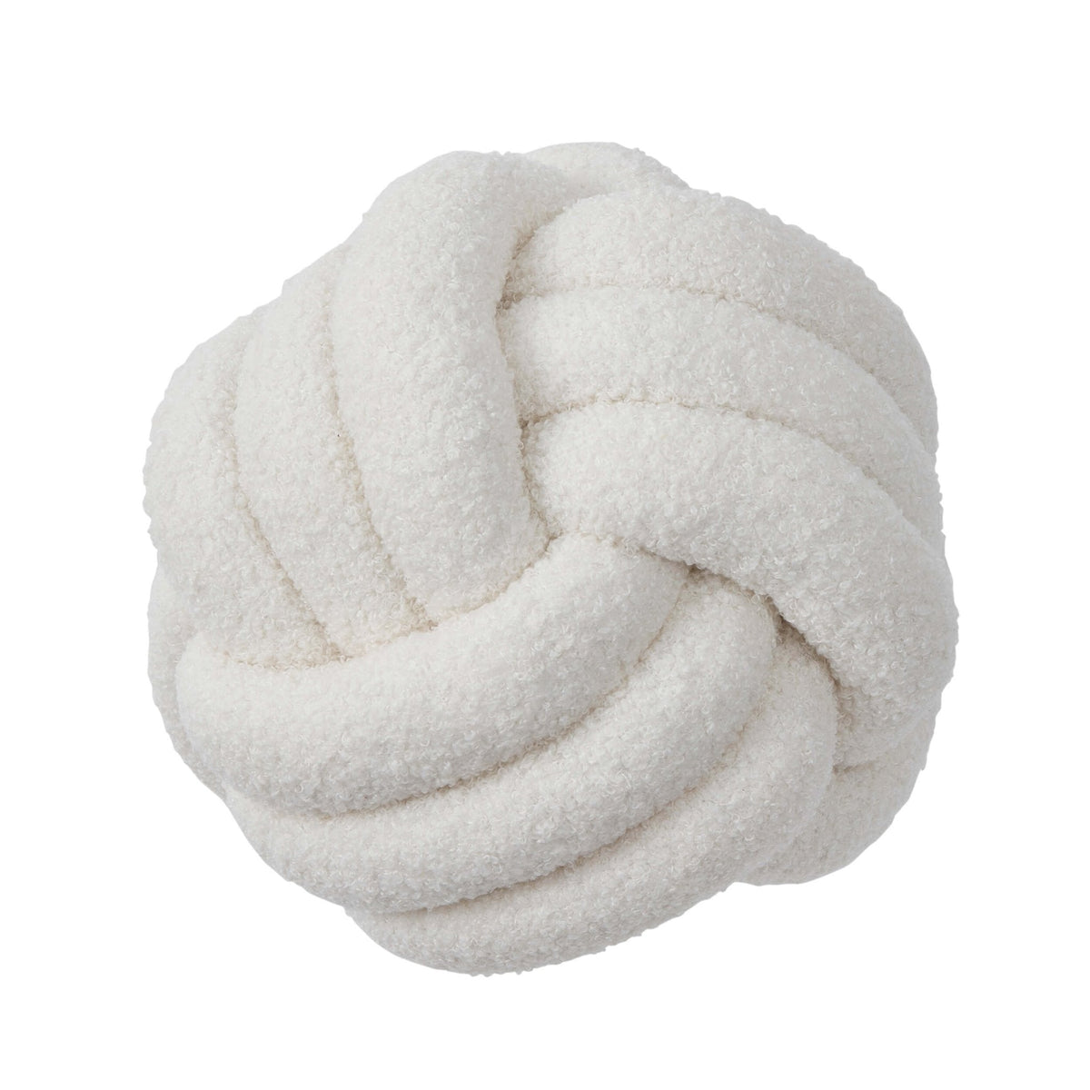 Dusklia - Knot Sofa Cushion - Off White