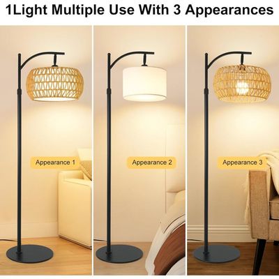 Ensemble meuble télé - buffet 170cm - table à manger 160cm - Contemporain - Blanc et décor chêne