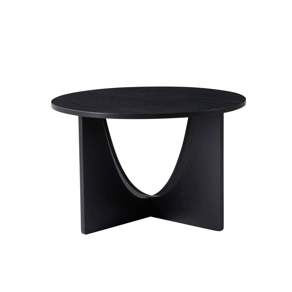 Dusklia - Lana Round Coffee Table - Black