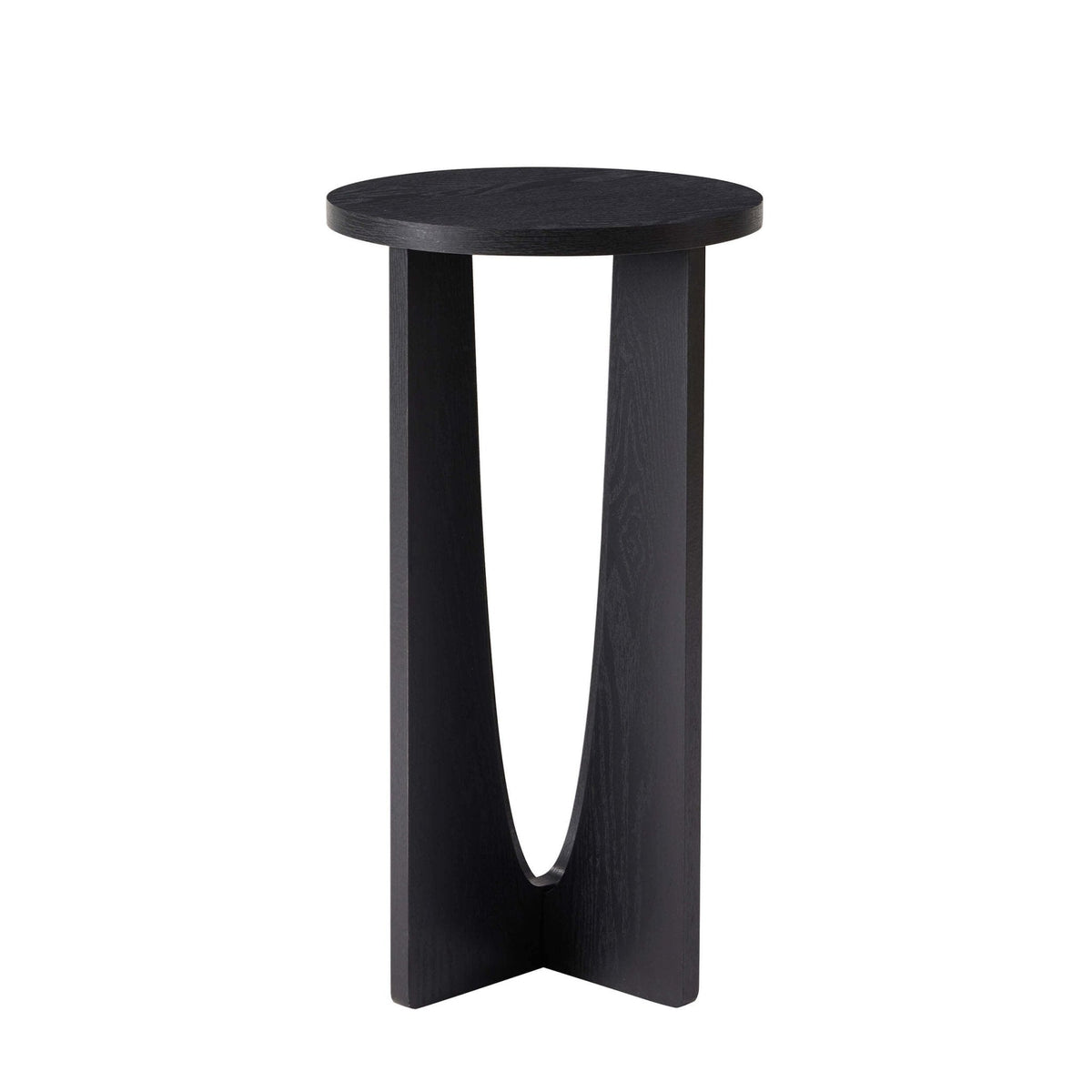Dusklia - Lana Round Side Table - Black