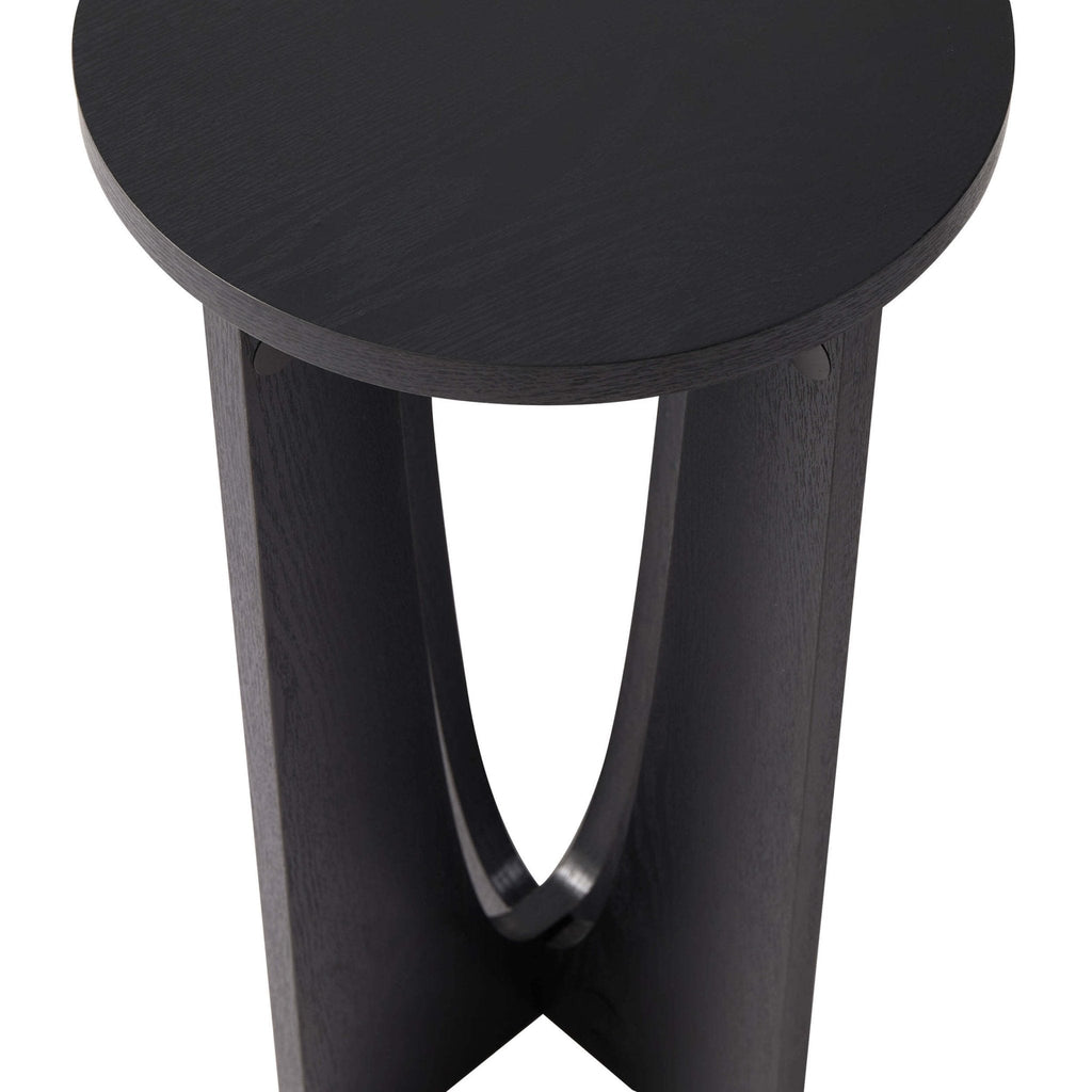 Dusklia - Lana Round Side Table - Black