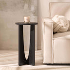 Dusklia - Lana Round Side Table - Black