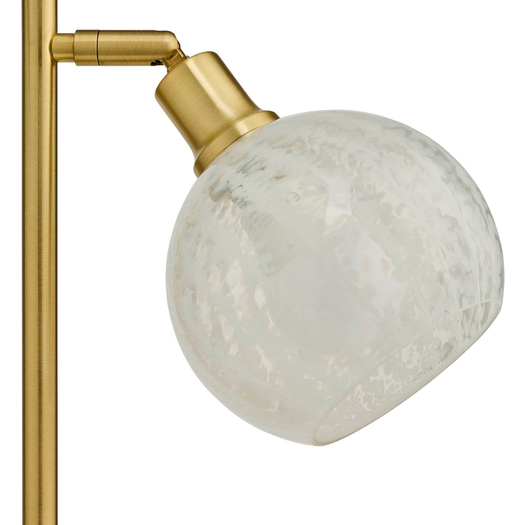 Dusklia - Laylah Glass Shade Table Lamp - Gold