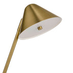 Dusklia - LED Desk Lamp with Phone Charging Station - Gold