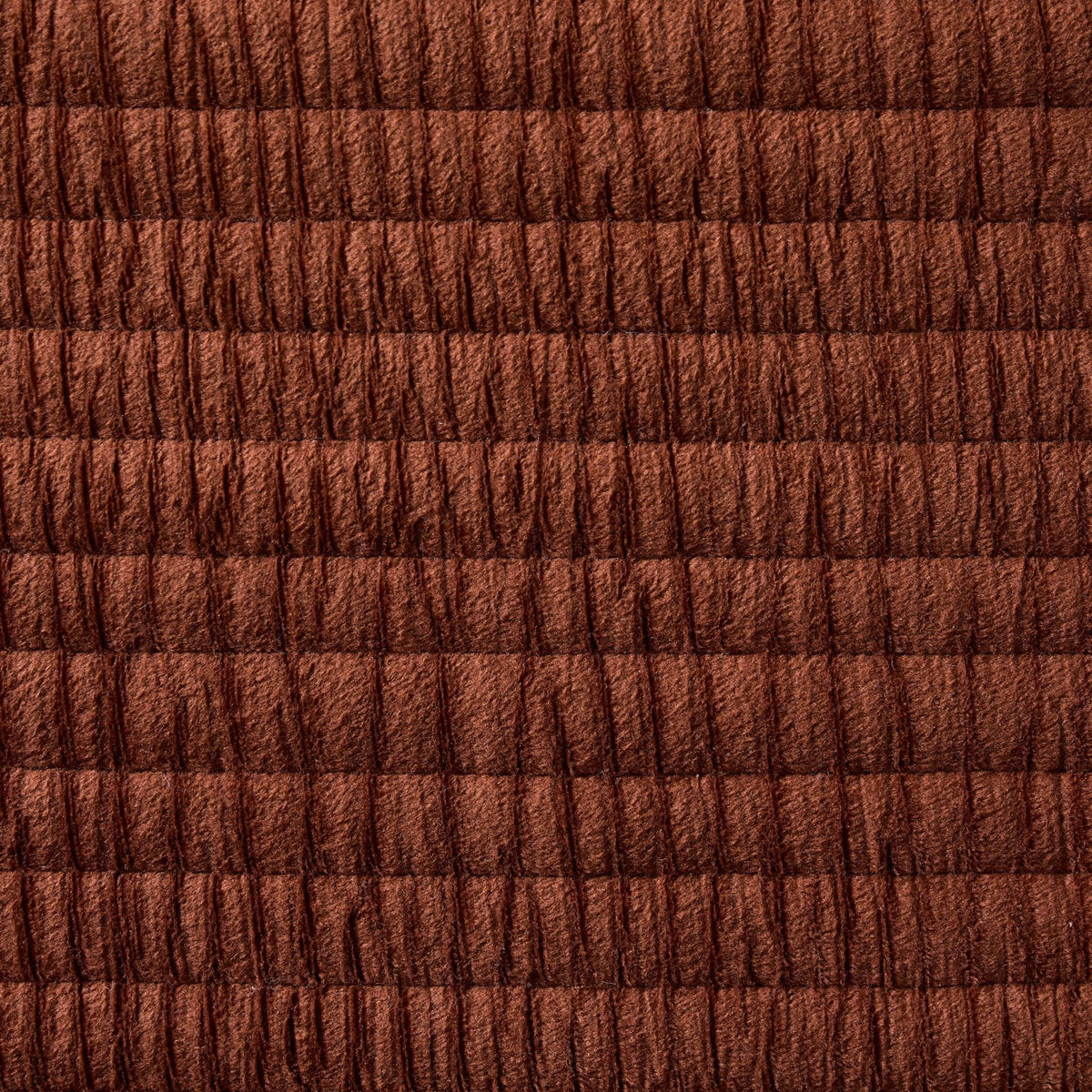 Dusklia - Leona Luxury Quilted Velvet Cushion Cover - Rust