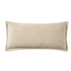 Dusklia - Leona Luxury Quilted Velvet Sofa Cushion Cover - Champagne