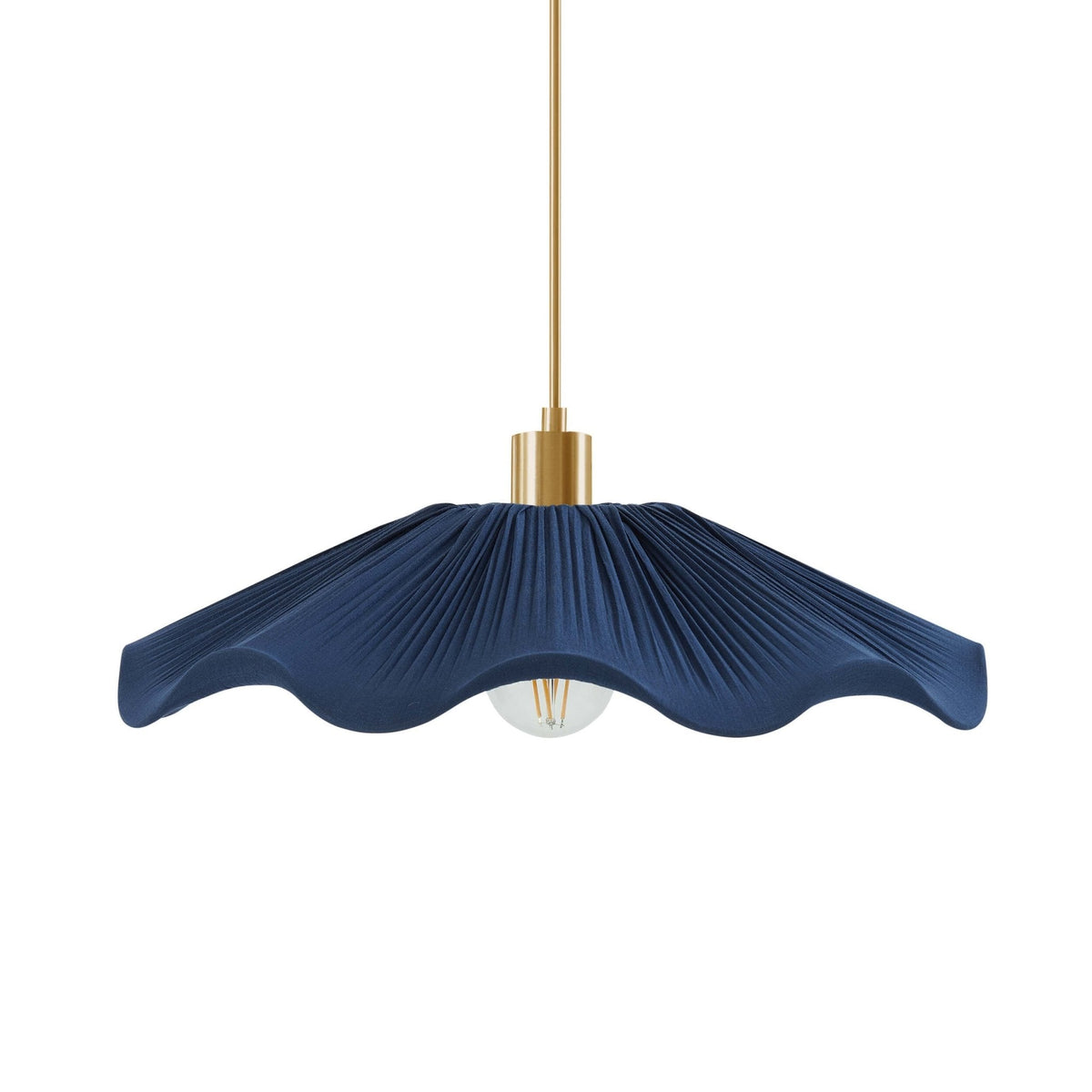 Dusklia - Libby Fabric Ceiling Shade - Navy