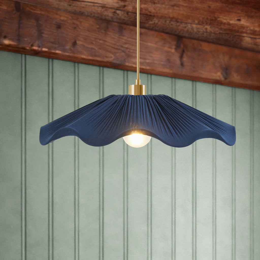 Dusklia - Libby Fabric Ceiling Shade - Navy