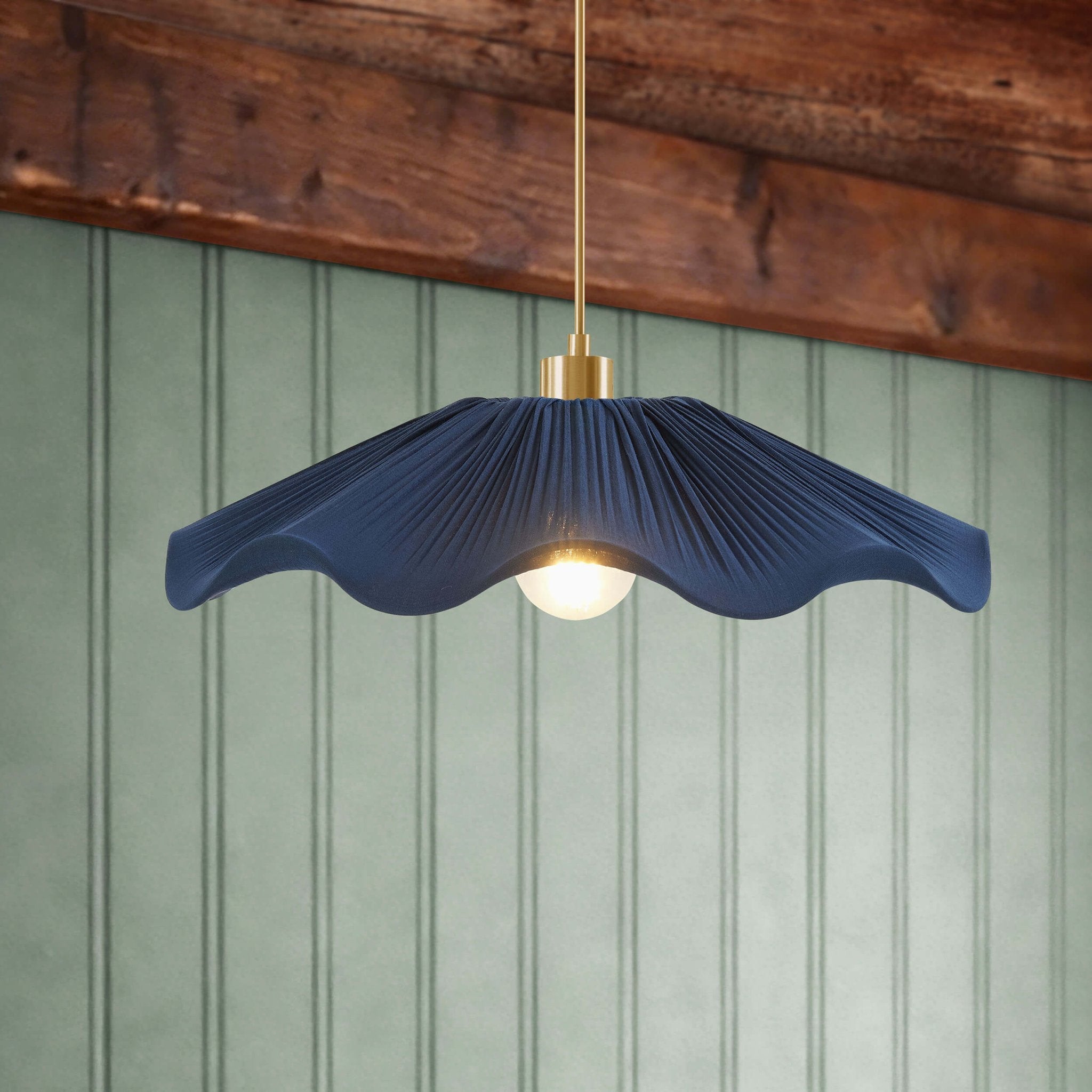 Dusklia - Libby Fabric Ceiling Shade - Navy