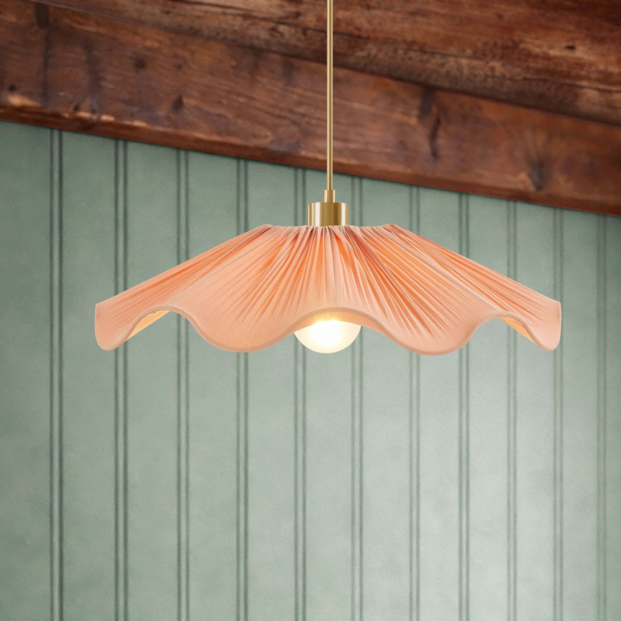 Dusklia - Libby Fabric Ceiling Shade - Pink