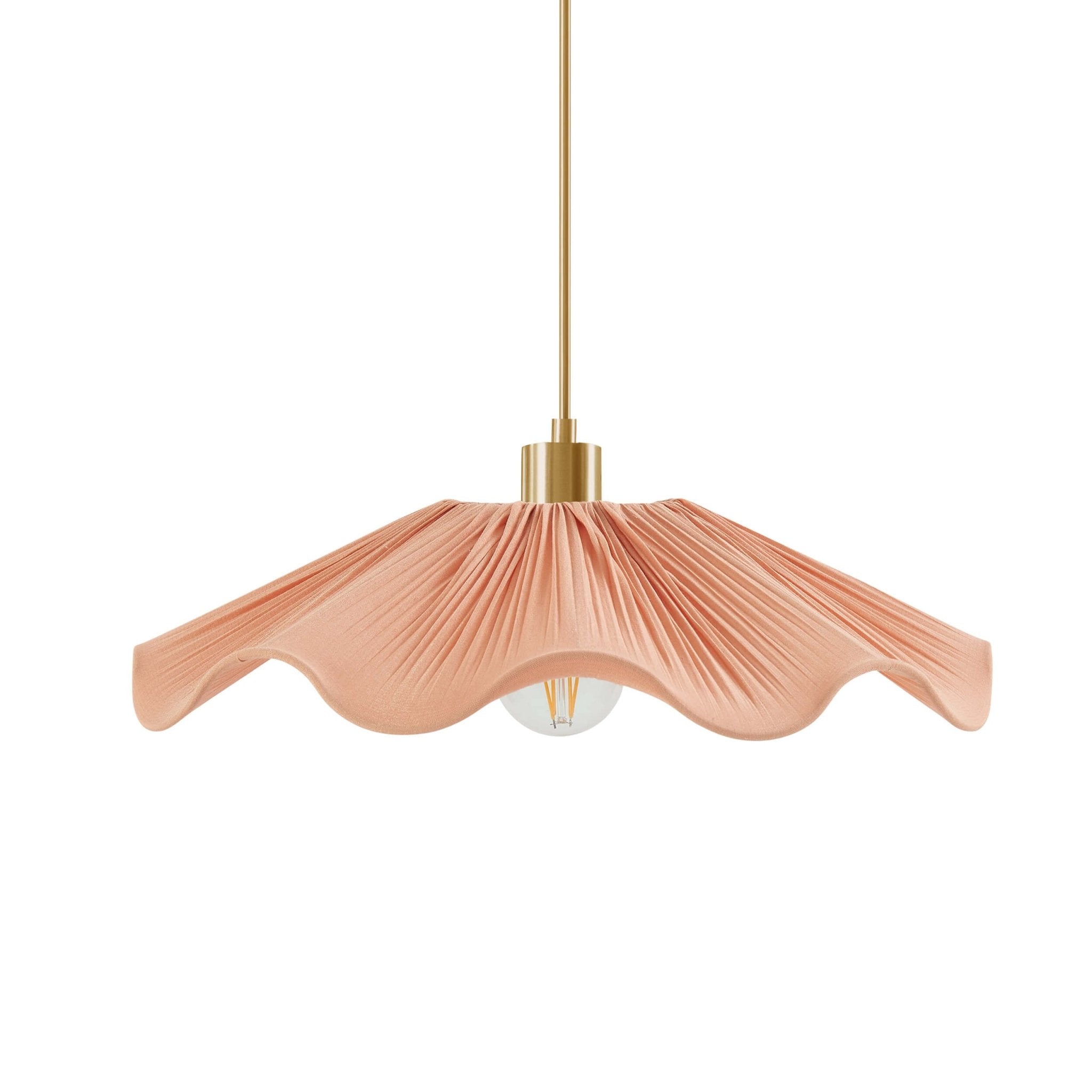 Dusklia - Libby Fabric Ceiling Shade - Pink