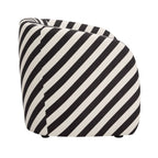 Dusklia - Liberty Accent Chair - Mono Stripe