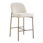 Dusklia - Lily Set of 2 Barstools - Ecru