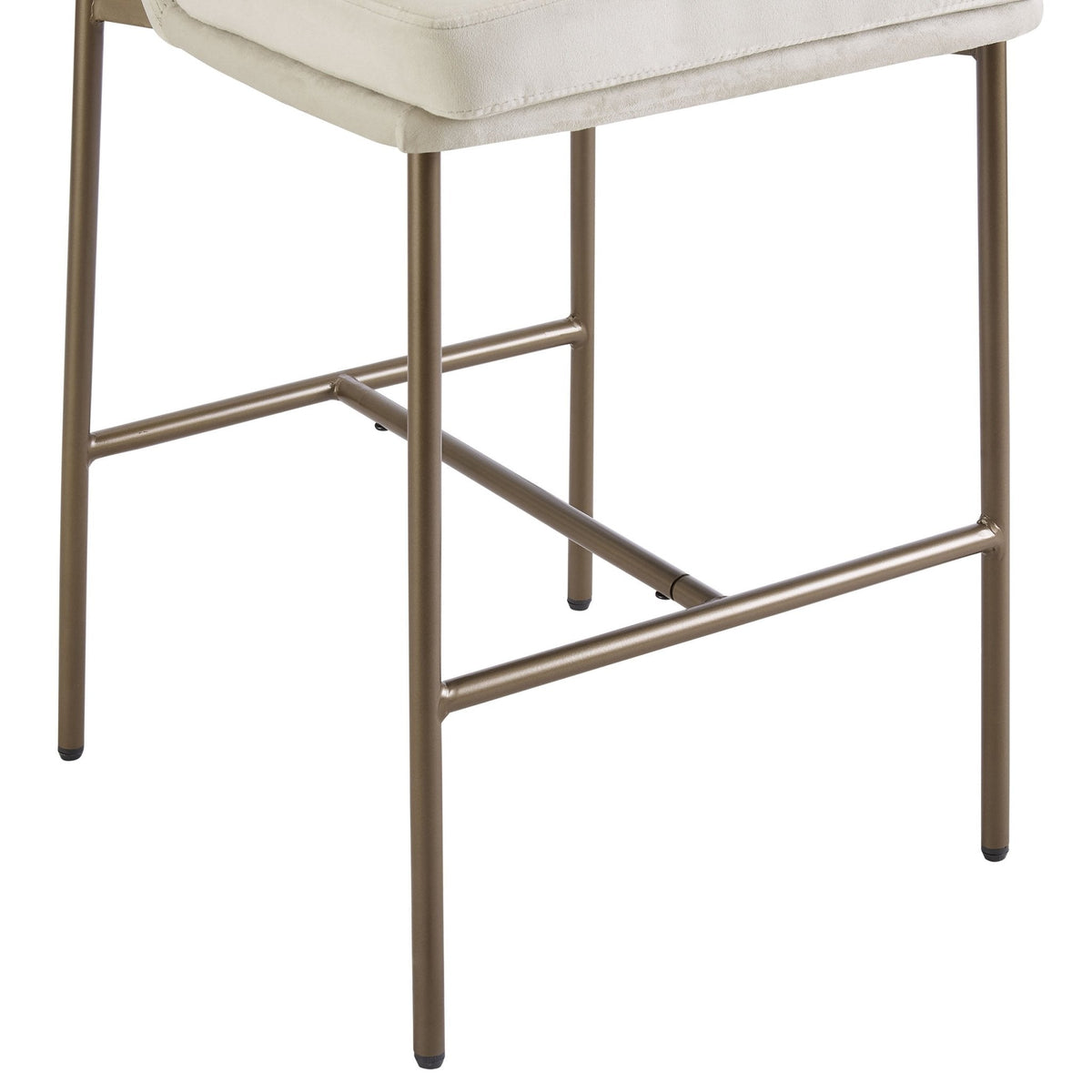 Dusklia - Lily Set of 2 Barstools - Ecru