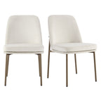 Dusklia - Lily Set of 2 Dining Chairs - Ecru
