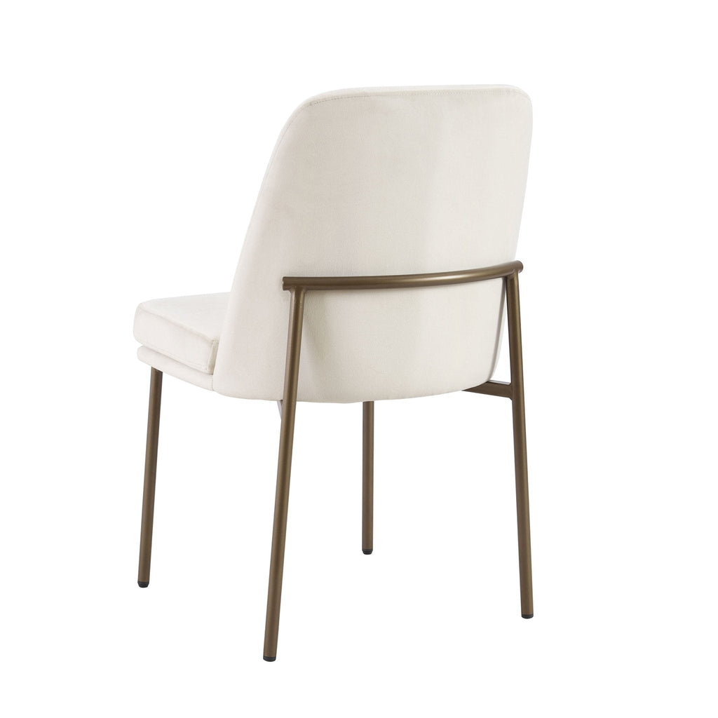 Dusklia - Lily Set of 2 Dining Chairs - Ecru