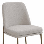 Dusklia - Lily Set of 2 Dining Chairs - Taupe Boucle