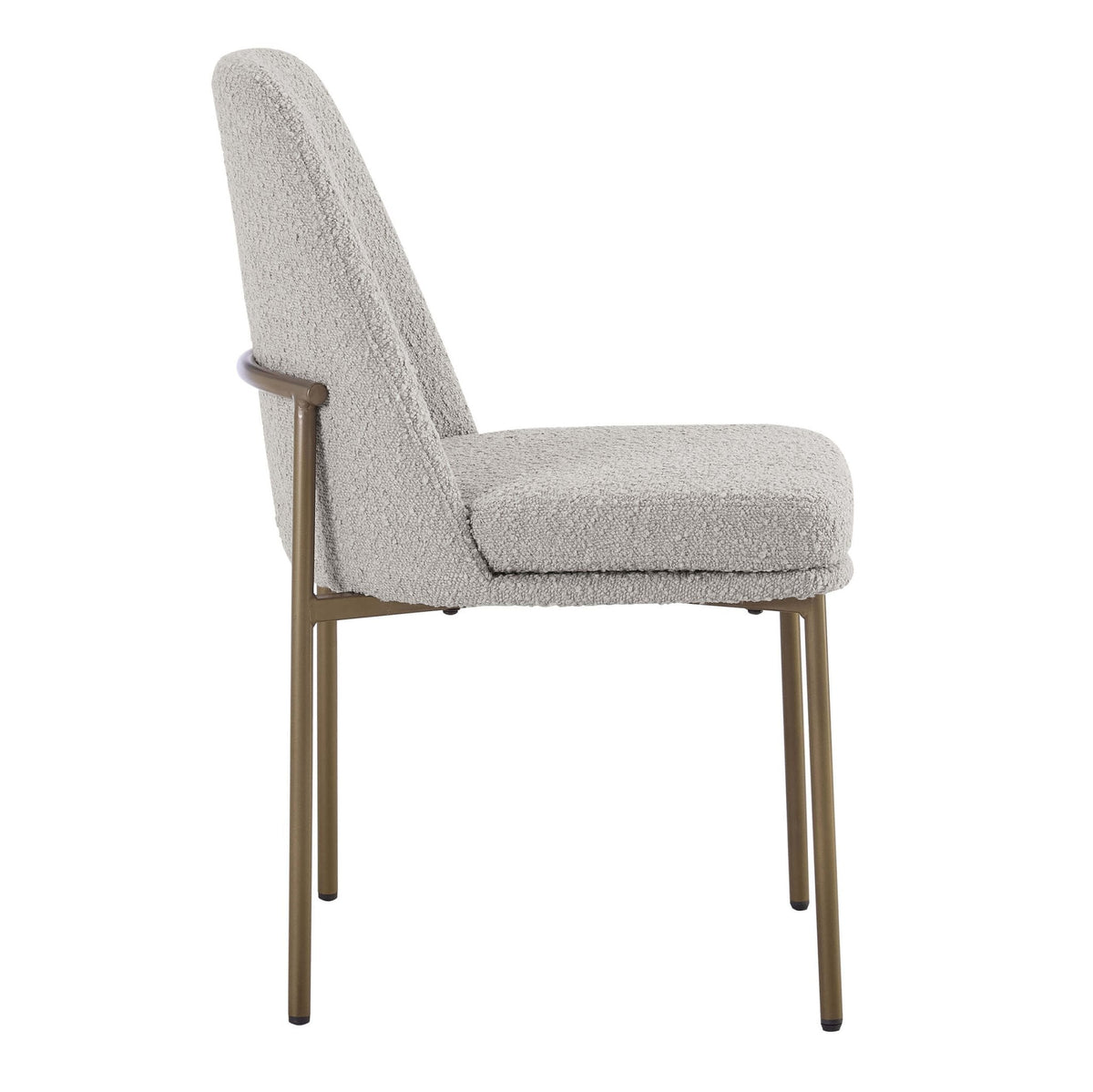 Dusklia - Lily Set of 2 Dining Chairs - Taupe Boucle