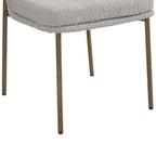 Dusklia - Lily Set of 2 Dining Chairs - Taupe Boucle