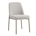 Dusklia - Lily Set of 2 Dining Chairs - Taupe Boucle