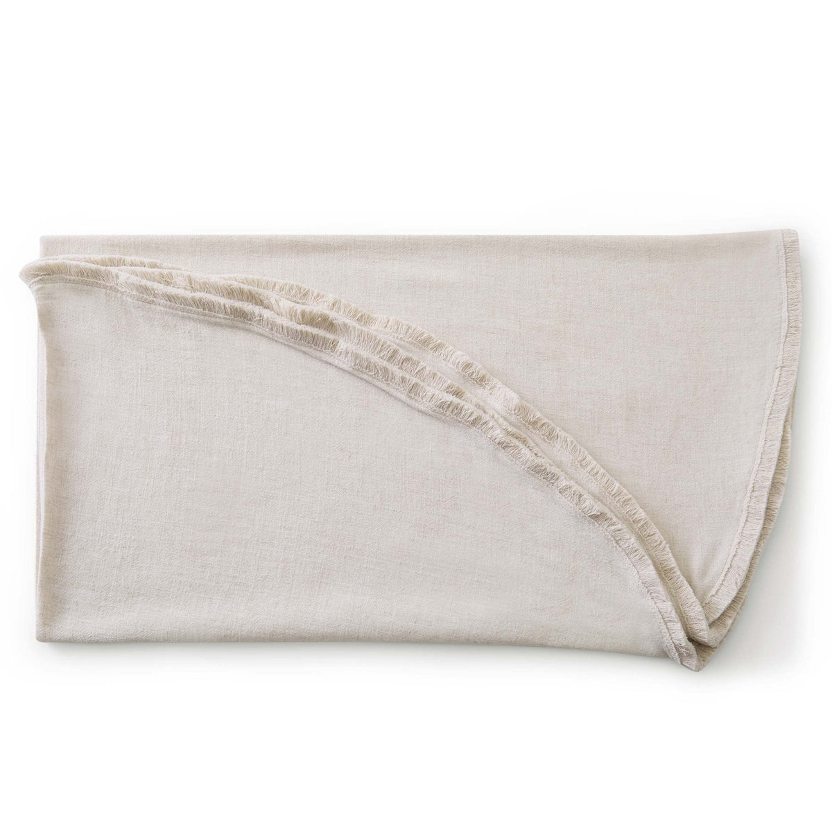Dusklia - Linen Blend Round Tablecloth - Sand