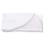 Dusklia - Linen Blend Round Tablecloth - White