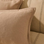 Dusklia - Linen Blend Cushion Cover - Natural