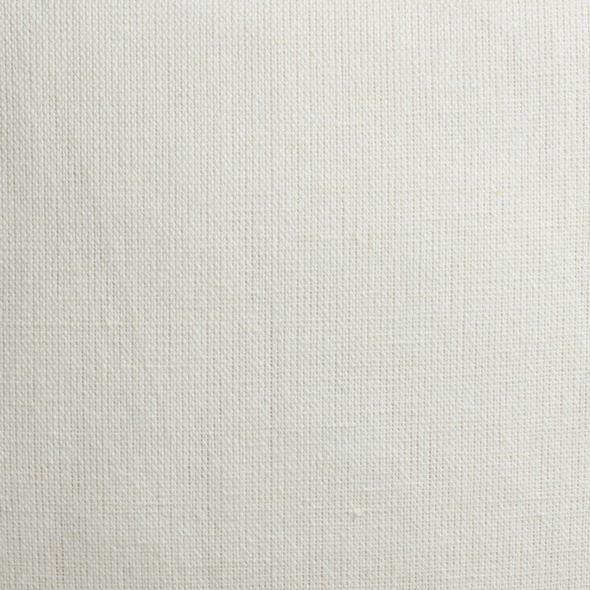 Dusklia - Linen Blend Scallop Edge Cushion Cover - Natural/Black
