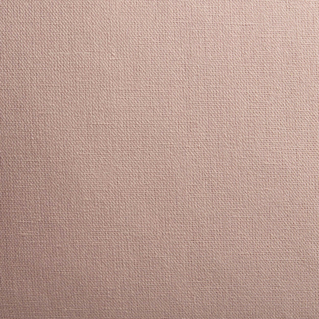 Dusklia - Linen Blend Scallop Edge Sofa Cushion Cover - Pink/ Red