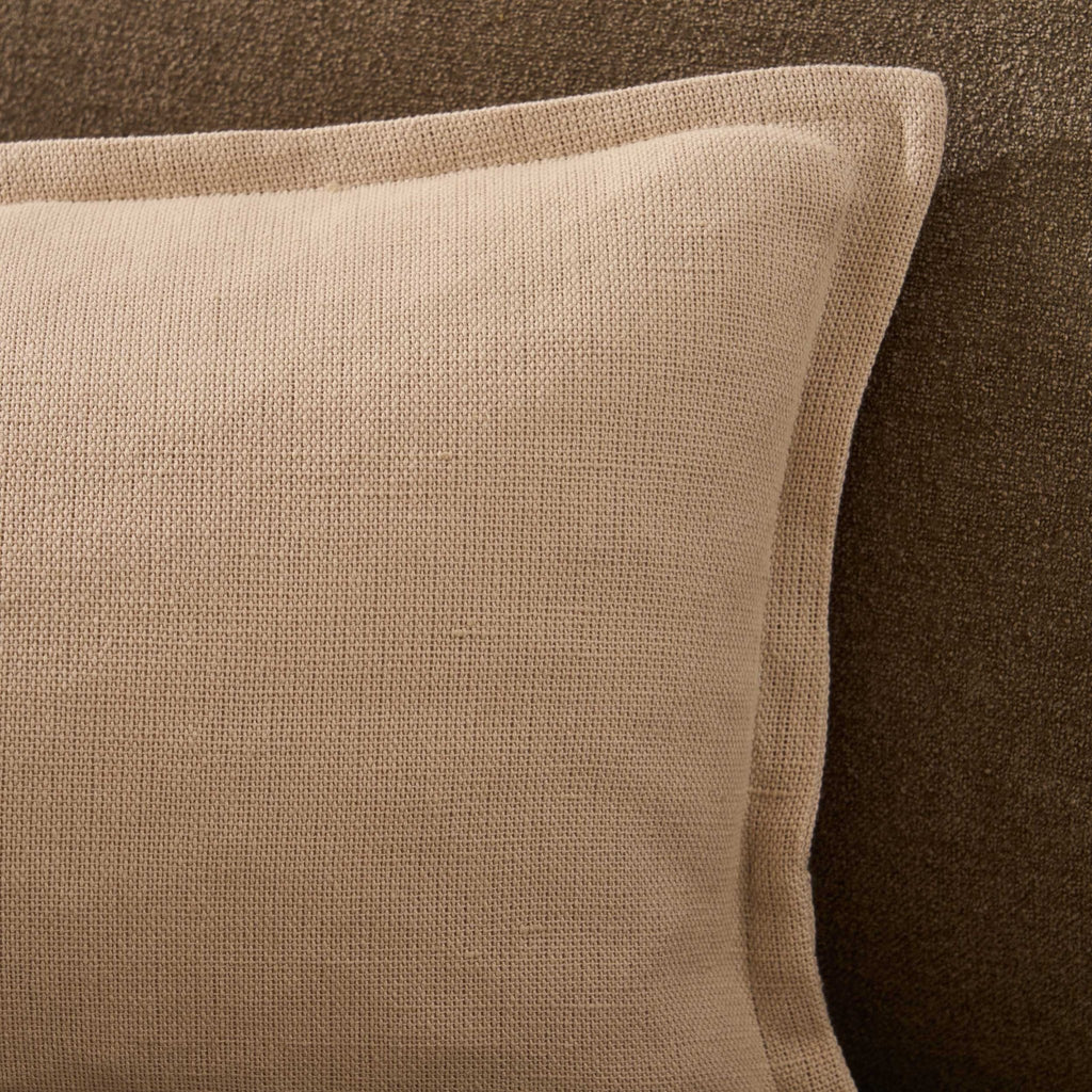Dusklia - Linen Blend Sofa Cushion Cover - Natural
