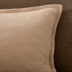 Dusklia - Linen Blend Sofa Cushion Cover - Natural