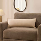 Dusklia - Linen Blend Sofa Cushion Cover - Natural