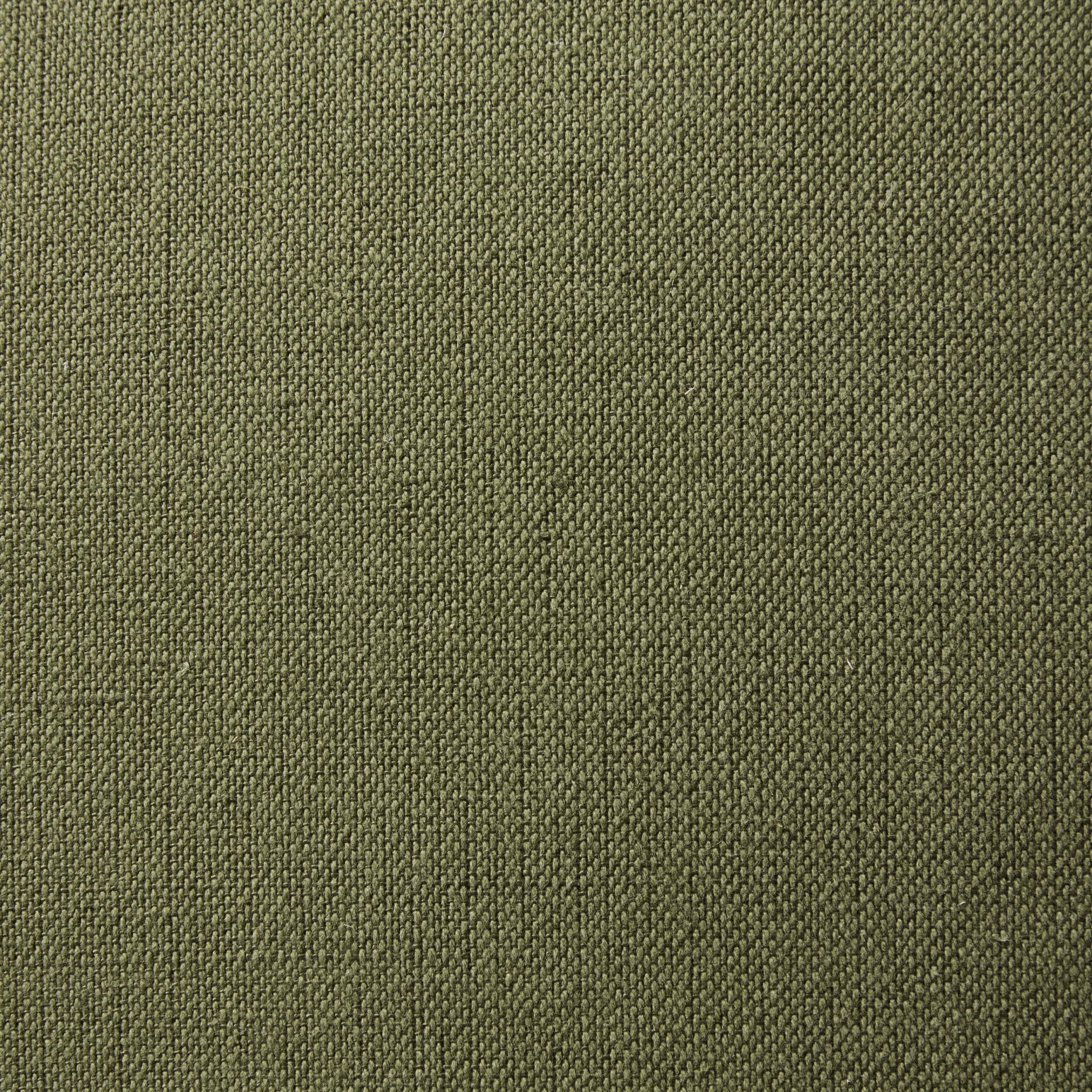Dusklia - Linen Blend Cushion Cover - Olive Green