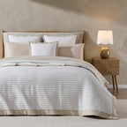 Dusklia - Linen Cotton Blend Duvet Cover - Desert Sand