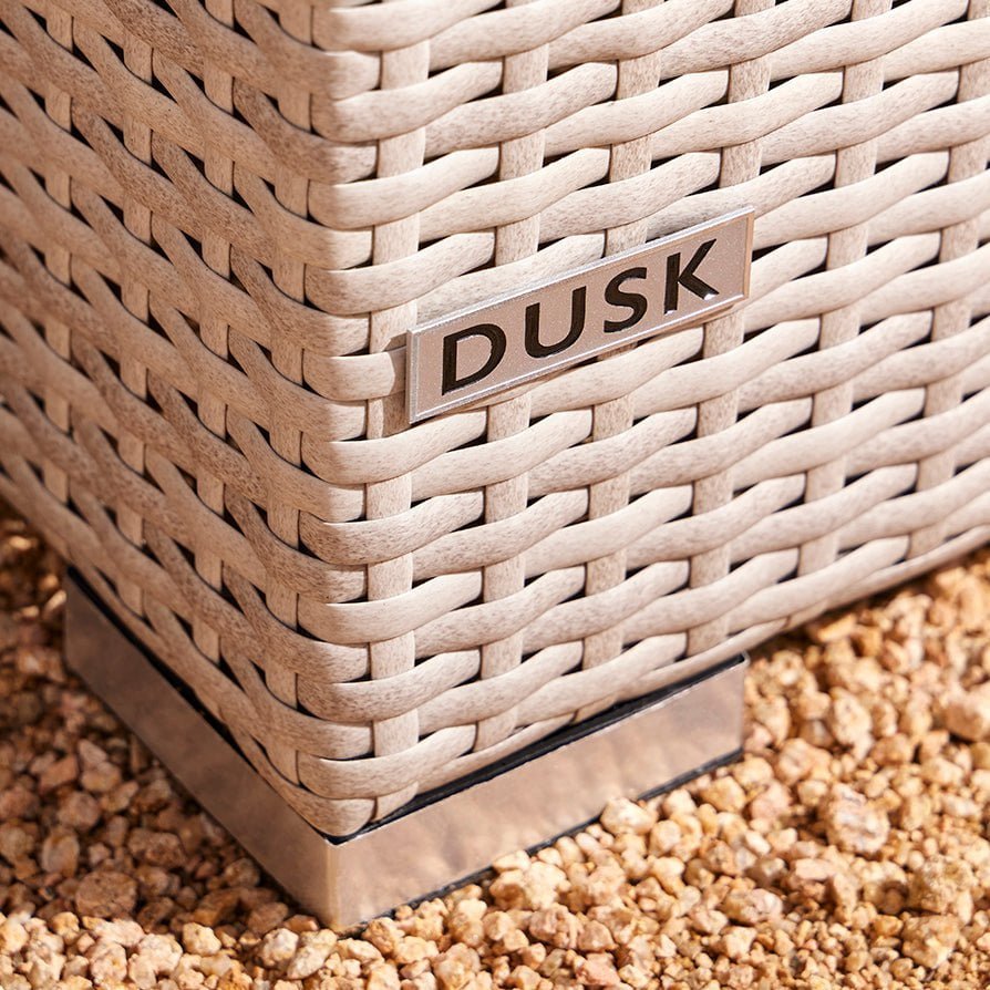 Dusklia - Lisbon 2 Seater Garden Sofa - Natural