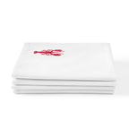 Dusklia - Lobster Embroidered Napkins - Set of 4
