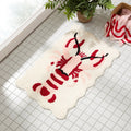 Dusklia - Lobster Tufted Bath Mat  - Multi