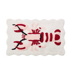 Dusklia - Lobster Tufted Bath Mat  - Multi