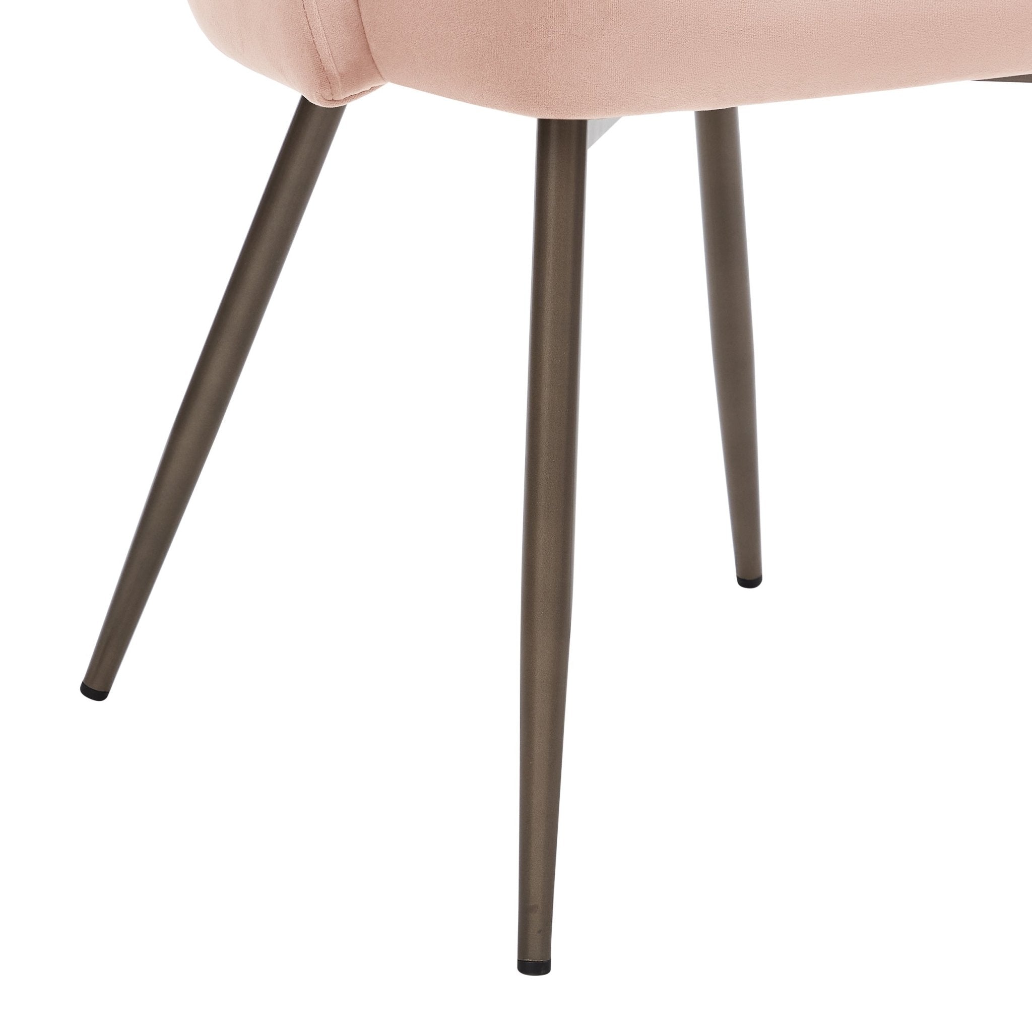 Dusklia - Lola Set of 2 Dining Chairs - Blush