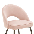 Dusklia - Lola Set of 2 Dining Chairs - Blush