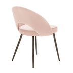 Dusklia - Lola Set of 2 Dining Chairs - Blush