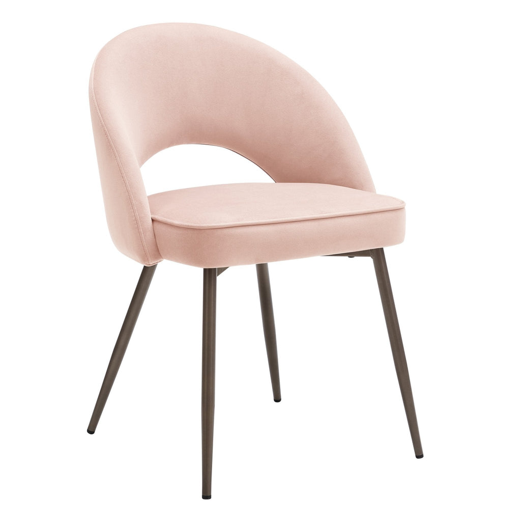 Dusklia - Lola Set of 2 Dining Chairs - Blush