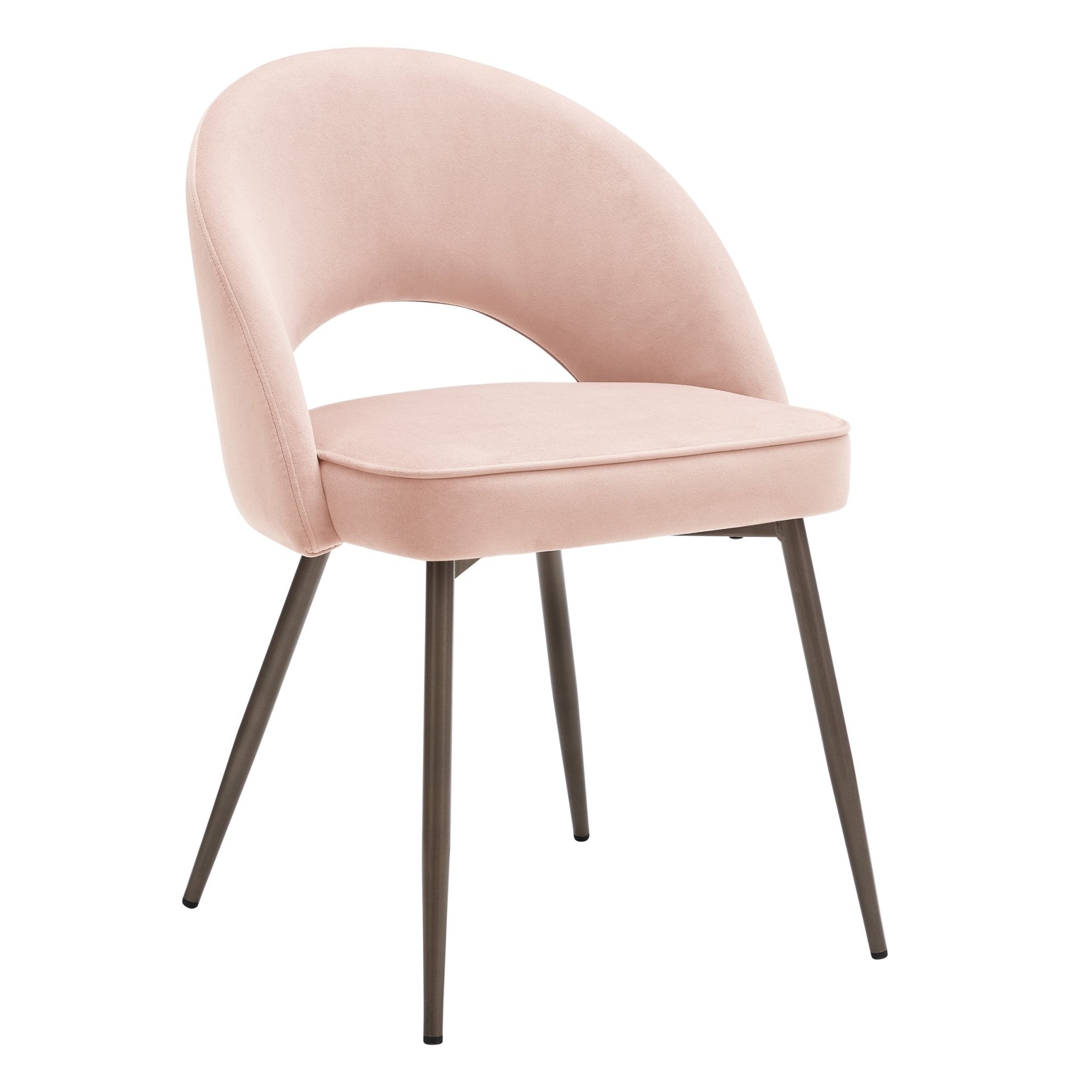 Dusklia - Lola Set of 2 Dining Chairs - Blush