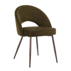 Dusklia - Lola Set of 2 Dining Chairs - Rich Green