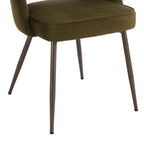 Dusklia - Lola Set of 2 Dining Chairs - Rich Green