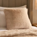 Dusklia - Long Faux Fur Cushion Cover - Natural