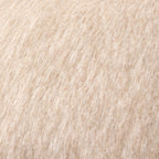 Dusklia - Long Faux Fur Cushion Cover - Natural