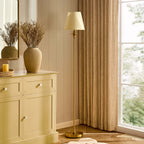 Dusklia - Lucille Ornate Floor Lamp - Brass