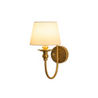 Dusklia - Lucille Ornate LED Rechargeable Wall Light - Brass